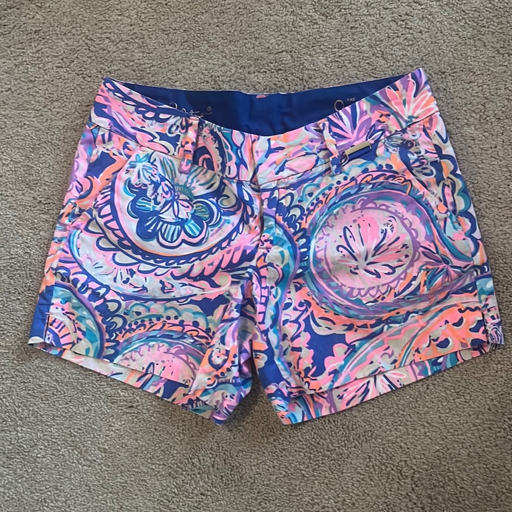 Lily Pulitzer callan shorts size 0